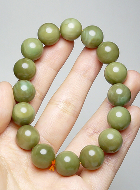新疆和田玉且末糖玉油润手串