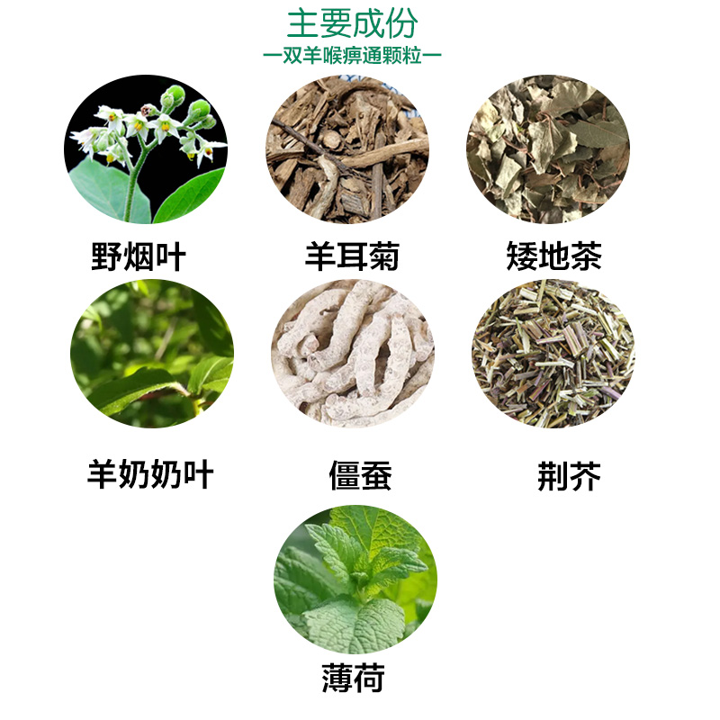 双羊喉痹通颗粒贵州百灵鸟9袋急性扁桃体炎咽炎苗药双氧喉鼻通 - 图3