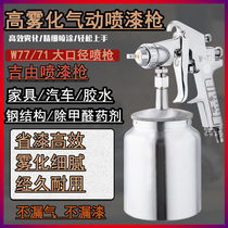 Ji made of W77 spray gun spray gun pneumatically atomised Lower pot furniture WATER EMULSION PAINT W-77 PAINT SPRAY GUNS