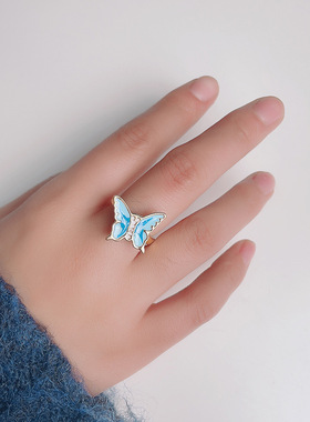 儿童趣味好玩减压高转速旋转戒指