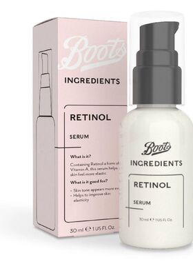 boots乳酸补水视黄酮精华液30ml