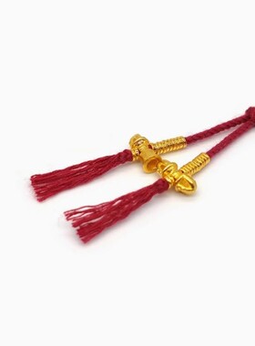 金色藏式佛经计数器卡子佛珠念珠金刚杵计数配饰DIY手串高级文玩