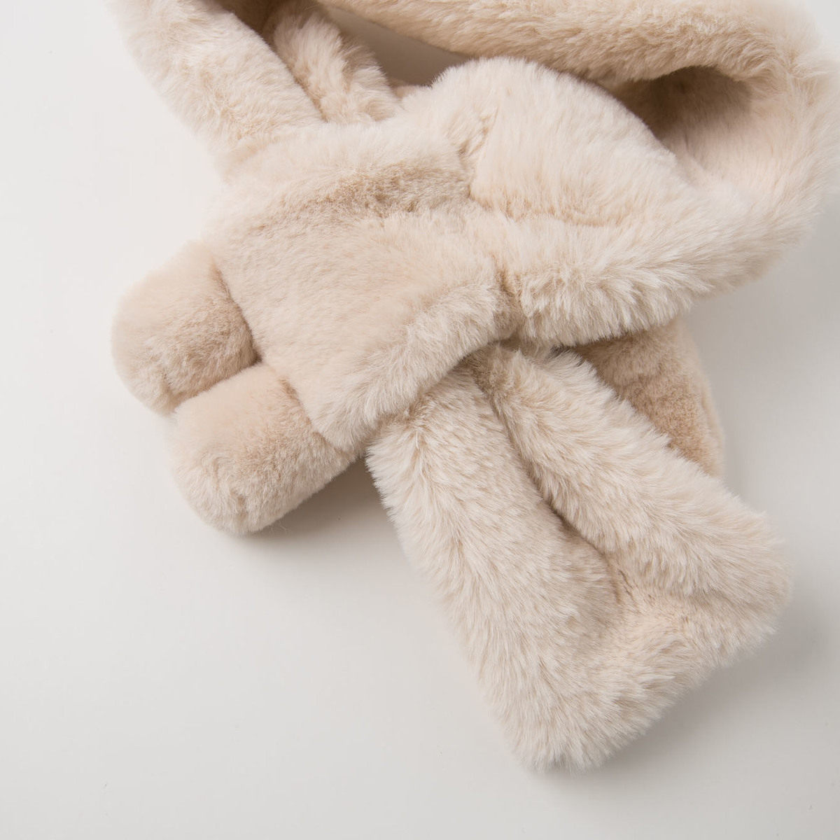 戴维贝拉儿童围巾冬保暖新款女童围巾宝宝毛绒保暖围巾仿兔毛围脖,淘宝优惠券,粉丝福利购,淘宝优惠卷