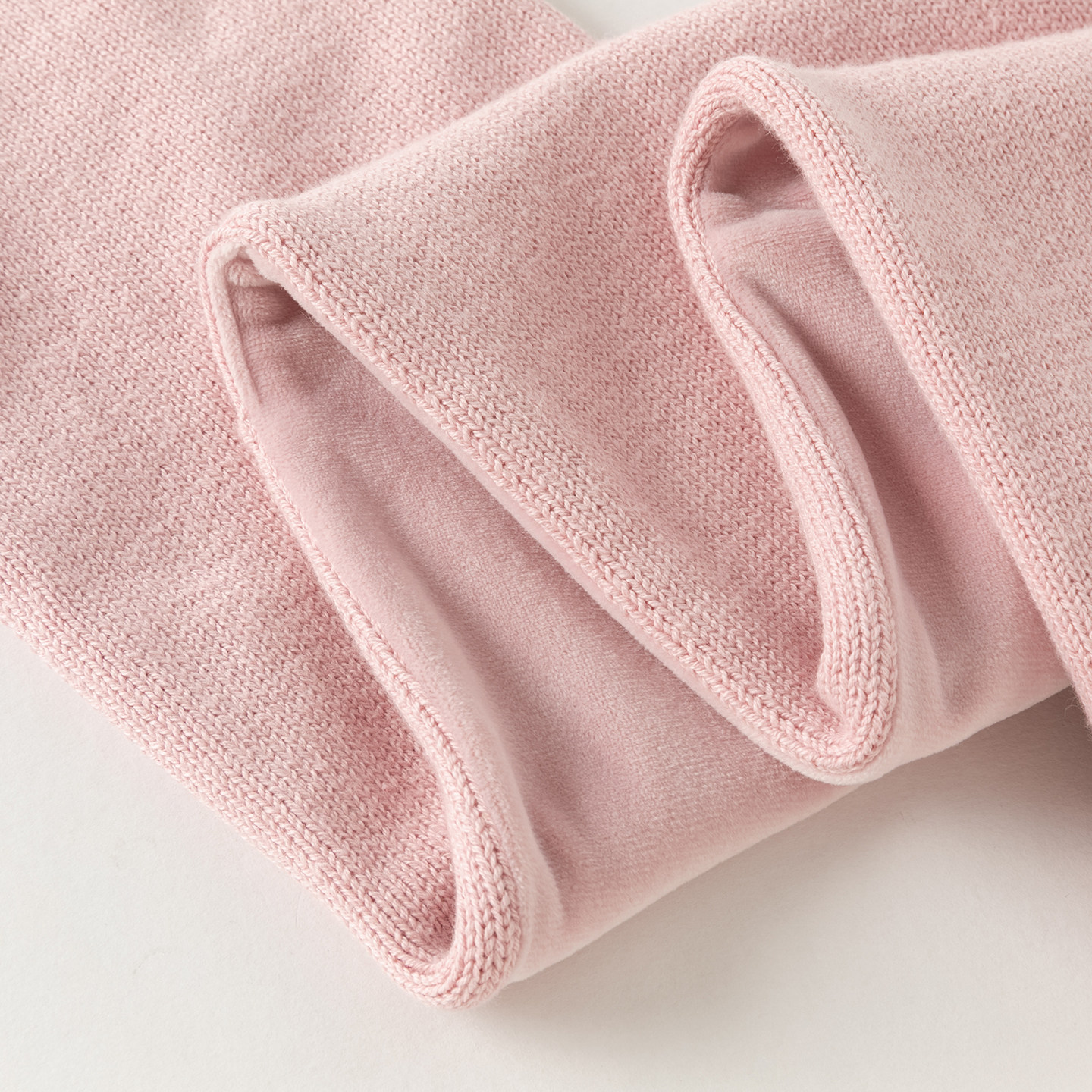 戴维贝拉儿童毛线围巾2025冬季新款女童洋气羊毛针织保暖长围脖