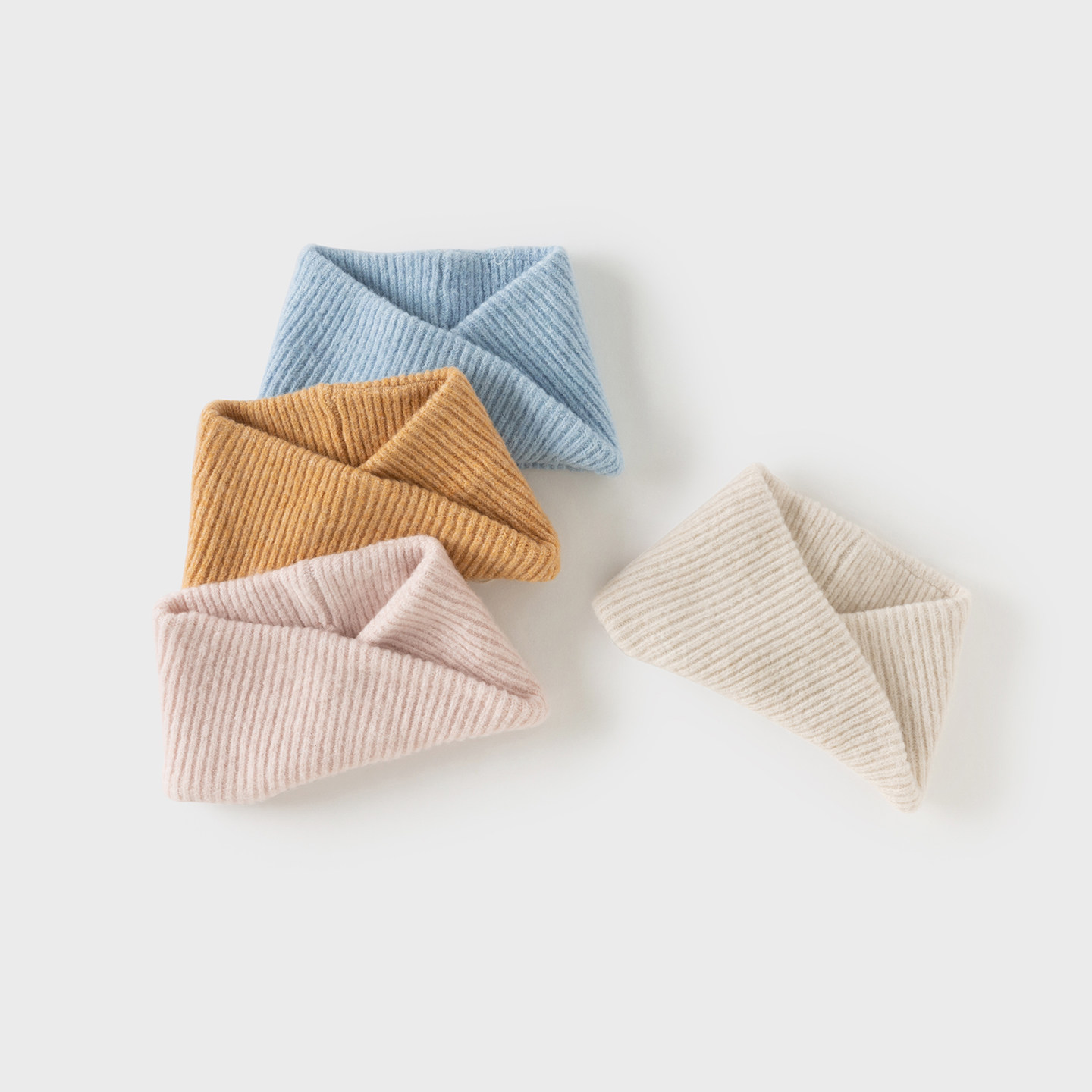 戴维贝拉儿童围巾2026冬装新款女童男童保暖休闲针织洋气毛线围脖,淘宝优惠券,粉丝福利购,淘宝优惠卷