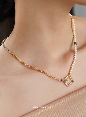 MGS/曼古银925银珍珠项链