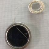 Бутылка из нержавеющей стали на солнечной энергии, крышка от бутылочки, аксессуары