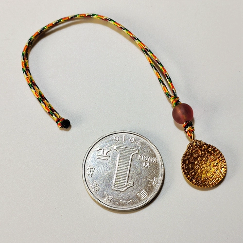 Маленький латунный амулет, подвеска, ручка, мобильный телефон для ключей, оберег на день рождения