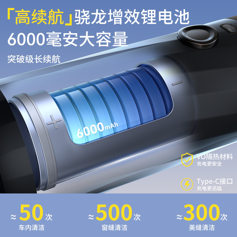 车用吸尘器手持小型超大吸力车家两用无线充汽车车内大功率长续航,淘宝优惠券,粉丝福利购,淘宝优惠卷