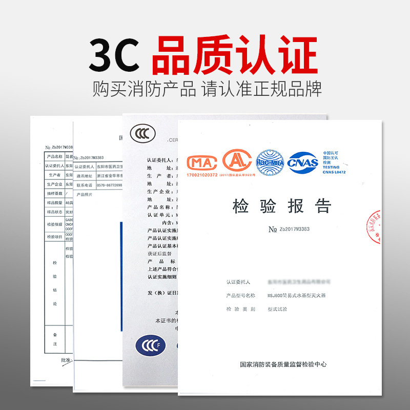 车载灭火器水基小型便携式汽车私家车年检家用水基型车用消防正品