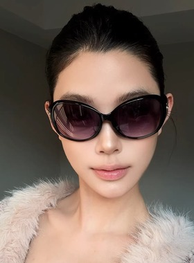 弗瑞姆ins大框素颜感太阳镜女