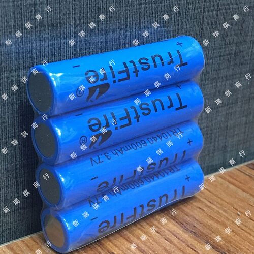 TrustFire 10440 3.7V AAA 600mah锂电池充电电池手电筒7号锂电池 - 图1