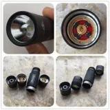 Mantaray S20 SST20LED White и Huangguang Wuji Ten 21700 Батарея Маленькая прямая прочная световая фонарик