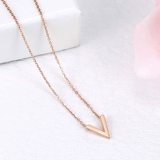 新金 Ювелирное украшение, золотое ожерелье с буквами, вместительная и большая цепочка, 18 карат, розовое золото