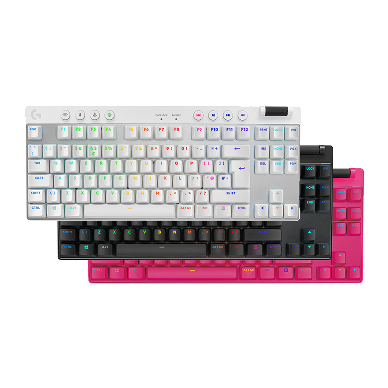 罗技GPRO X TKL无线机械键盘蓝牙三模RGB87键电竞游戏csgo - 图3