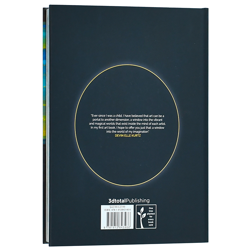 【现货】世界之窗:德文·艾尔·库尔茨的艺术Windows to Worlds: The art of Devin Elle Kurtz英文画集原版进口画册图书书籍 - 图1