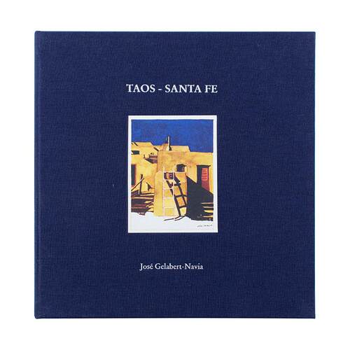 【现货】Jose Gelabert-Navia建筑绘画：陶斯-圣菲 【José Gelabert-Navia】Taos - Santa Fe 原版英文建筑设计图书 - 图1
