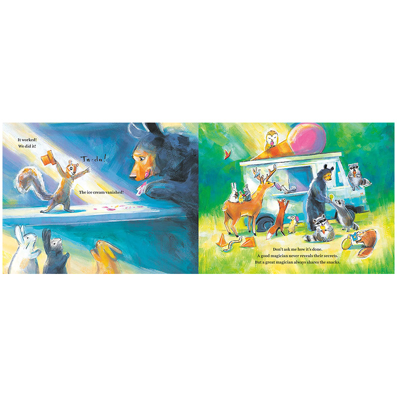 【预售】冰淇淋不见了 The Ice Cream Vanishes 英文原版儿童情商启蒙亲子绘本3-6岁故事人际交往友谊图画书 Julia Sarcone-Roach - 图0