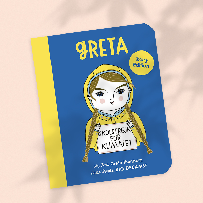 【现货】格雷塔·滕伯格Greta Thunberg My First Greta Thunberg 2-4岁儿童名人故事早教启蒙绘本 英文原版进口图书书籍 - 图0