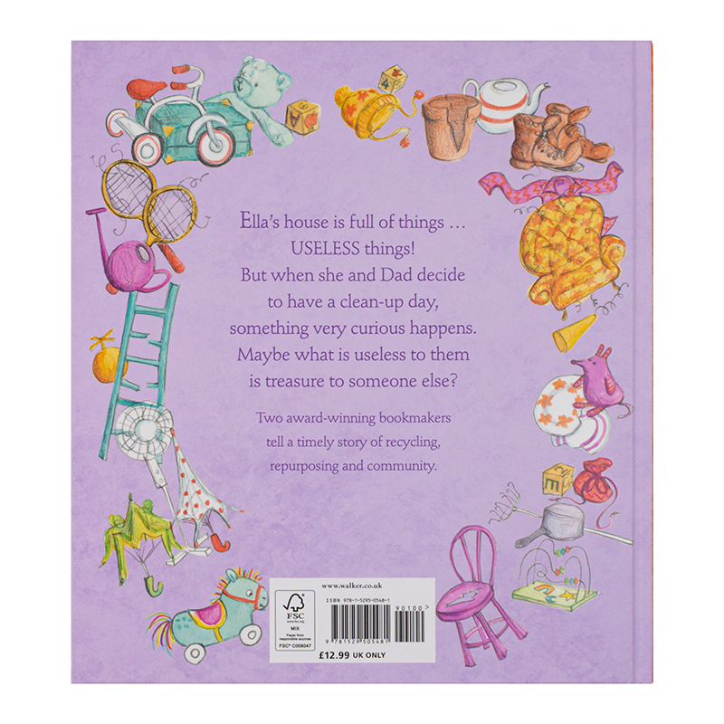 【现货】艾拉和无用的一天 Ella and the Useless Day英文儿童绘本原版图书进口书籍Meg McKinlay - 图2