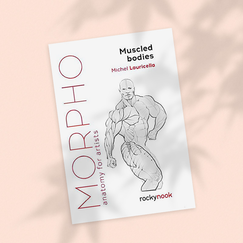 【现货】肌肉发达的身体Muscled Bodies 英文原版素描美术技法画册指南书籍进口 - 图0