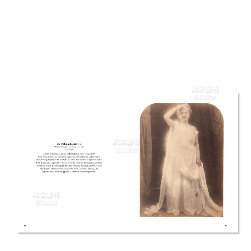【预售】朱莉娅·玛格丽特·卡梅隆：震撼人心的美 【V&A】Julia Margaret Cameron–Arresting Beauty 英文原版图书外版进口书籍 - 图3