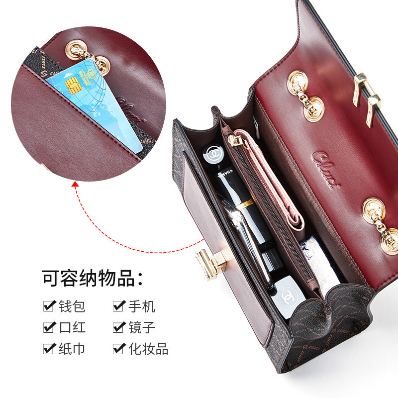cluci 2020新款潮大容量小ck斜挎包 cluci女士包袋