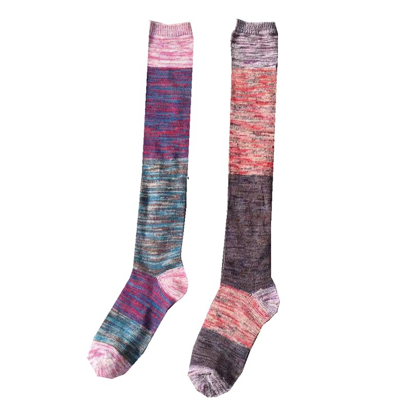 日系韩版冬季长筒过膝袜大线复古麻花高筒袜子百搭裙子长袜子女,淘宝优惠券,粉丝福利购,淘宝优惠卷