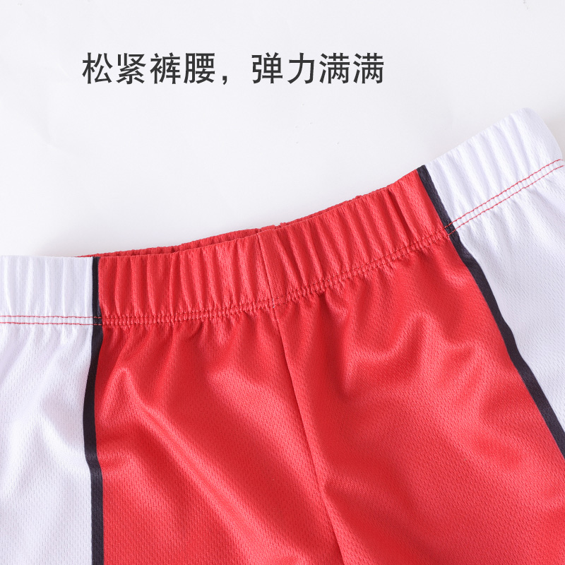 奥特曼男童衣服夏季小孩赛罗短袖运动套装儿童篮球服宝宝夏装男孩 - 图1