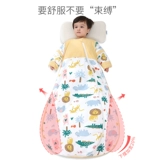Хлопковый тонкий универсальный спальный мешок для новорожденных на четыре сезона