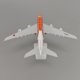 20cm Japanese ANA Airbus A380 Orange Turtle Alloy Simulated Aircraft Model