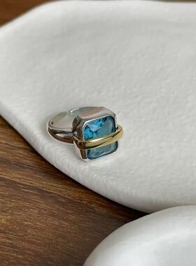 铜合金开口戒指H385 时尚轻奢气质百搭优雅精致戒指