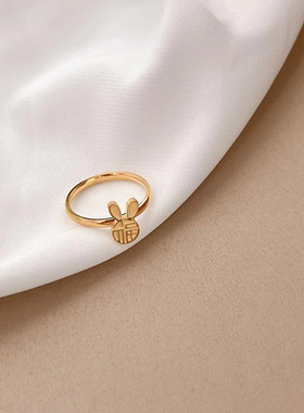 时尚潮流日韩高级感戒指