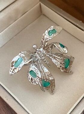 铜合金戒指C032时尚轻奢气质百搭优雅精致戒指