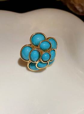 铜合金戒指C241 时尚轻奢气质百搭优雅精致戒指