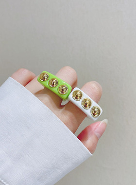 2件包邮韩国小众设计女亚克力