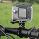 Sports camera bracket aluminum alloy suitable for GoPro mountain bike bicycle large diameter handlebar fixed light bracket