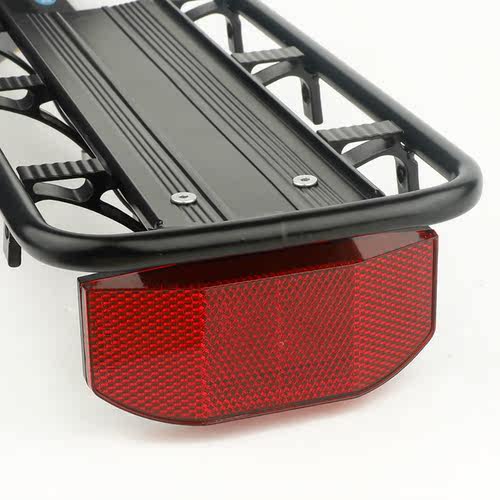 自行车山地车货架反光片警示夜间反光板夜骑反光尾灯配件装饰 - 图3