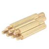 QdM2 single-pass circular knurled copper column monitoring