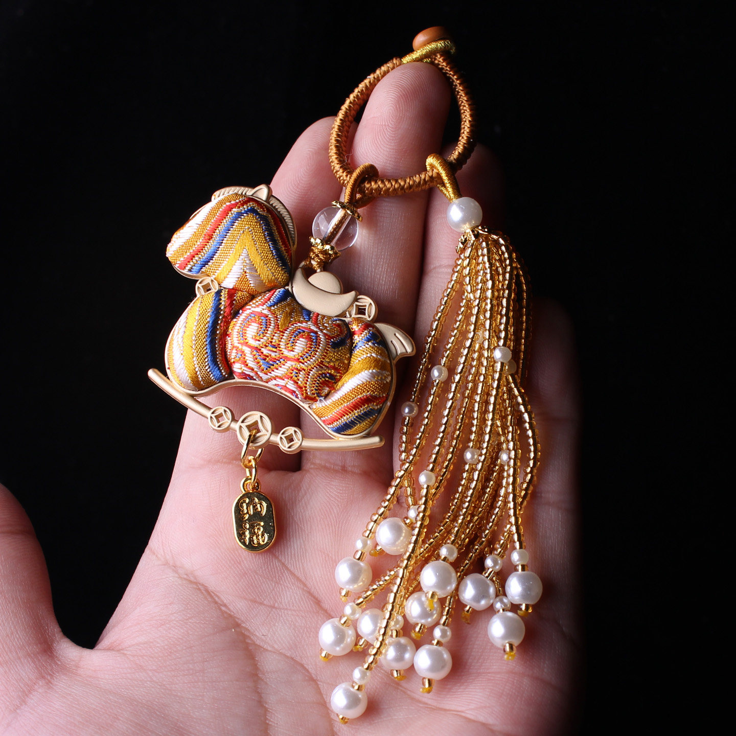 非遗宋锦成品双面小马包包压襟挂件流苏穗子旗袍汉服挂饰车钥匙坠,淘宝优惠券,粉丝福利购,淘宝优惠卷