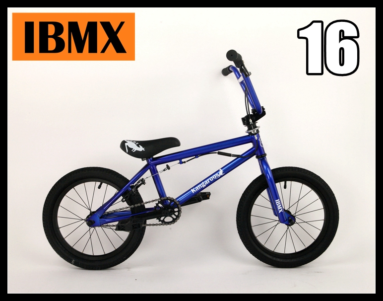 现货！IBMX16寸儿童入门款bmx小轮车自行车单车平衡进阶车-图1