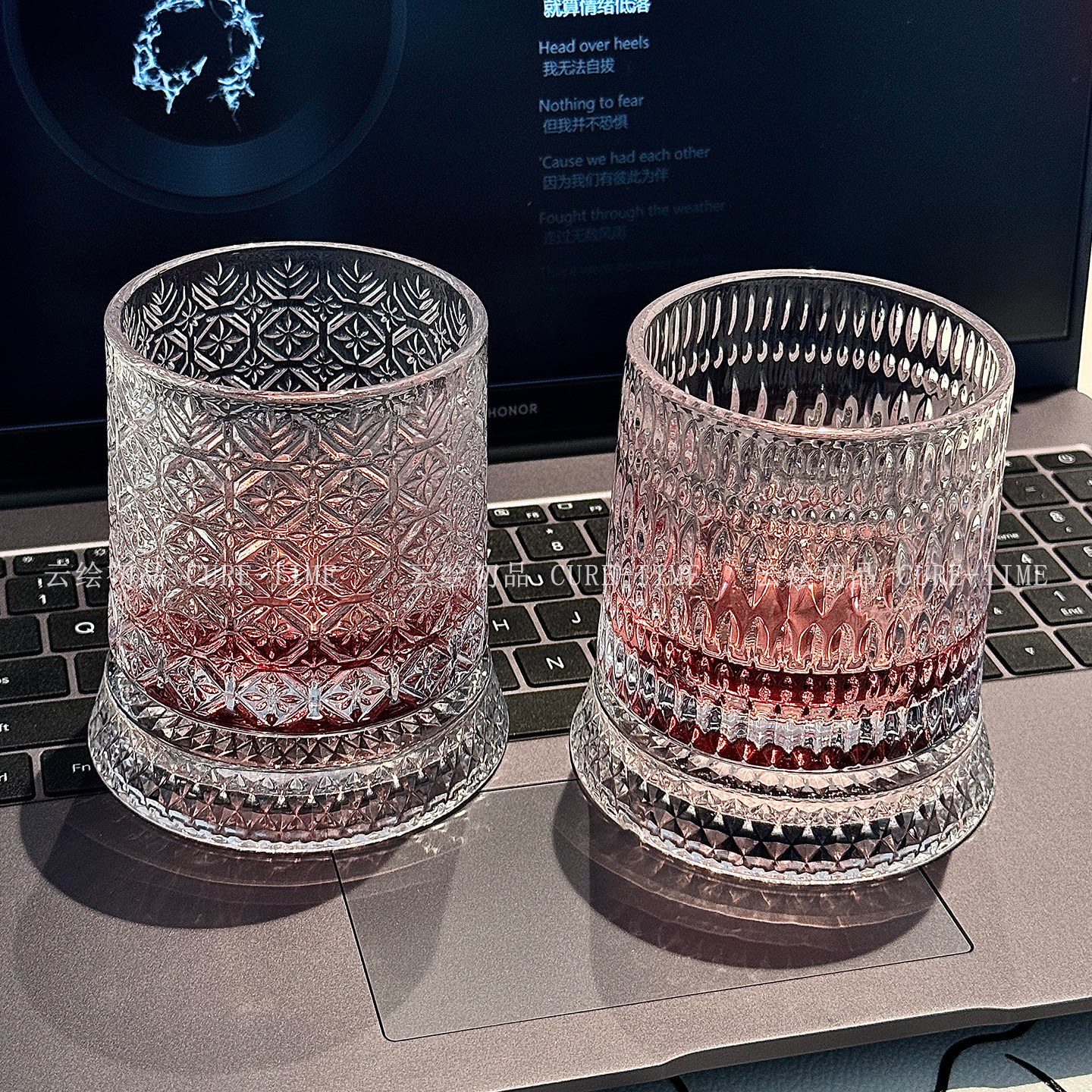 酒具套装旋转酒杯威士忌杯家用洋酒杯子轻奢高档白兰地冰球啤酒杯,淘宝优惠券,粉丝福利购,淘宝优惠卷