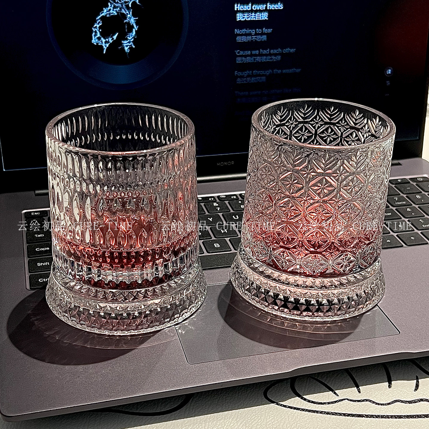 酒具套装旋转酒杯威士忌杯家用洋酒杯子轻奢高档白兰地冰球啤酒杯,淘宝优惠券,粉丝福利购,淘宝优惠卷