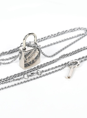 NANA锁项链大崎娜娜本城莲情侣项链情侣锁 可开锁饰品新品