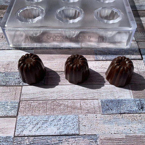 比利时Chocolate World 21连可露丽巧克力模 CW1859 巧克力世界 - 图0