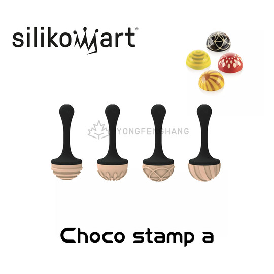意大利SIlikomart食品级硅胶巧克力印章