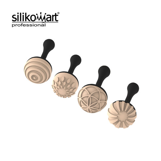 意大利SIlikomart食品级硅胶巧克力印章