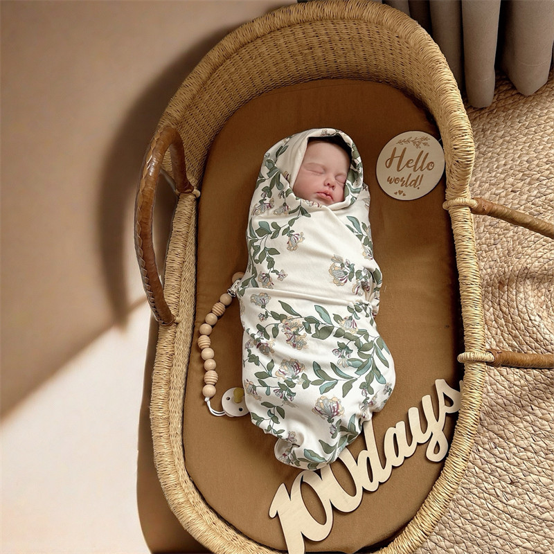 北欧风婴儿抱被纯棉a类初生宝宝包被新生儿产房包单四季通用抱毯,淘宝优惠券,粉丝福利购,淘宝优惠卷