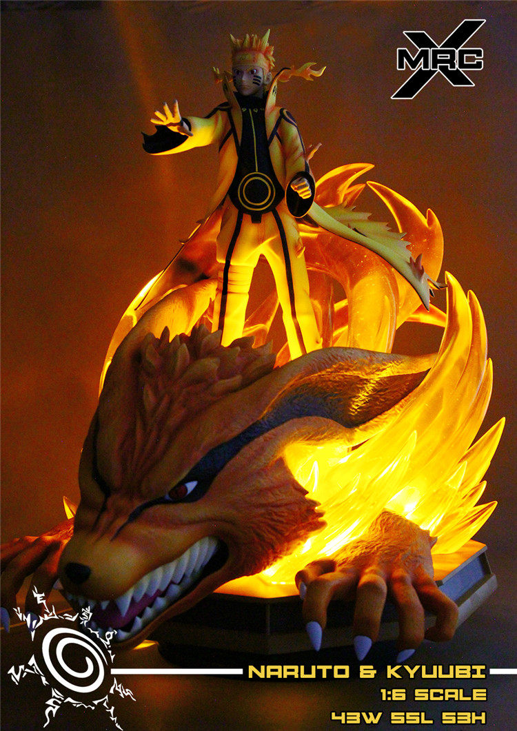 【李小西弟弟】mrc 鸣人九尾 六道仙人场景 限量手办gk