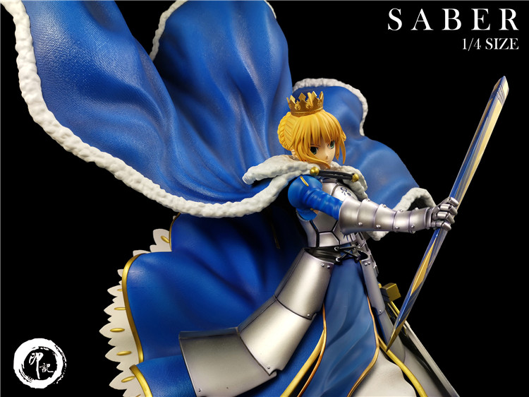 【李小西弟弟】印记工作室 saber 赛巴 FATE 命运之夜 1/4 手办GK - 图1